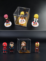 Boîte de protection transparente en acrylique VONVIK Cube pour figurines