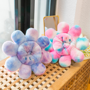 Doppio <span class=keywords><strong>Peluche</strong></span> Reversibile a Forma di Polpo e Coniglio, Imbottito in Cotone PP, Design Colorato con <span class=keywords><strong>Faccia</strong></span> Intercambiabile, 100% Poliestere, Grande - Product Image 5