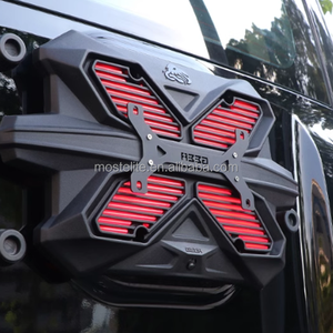 Decoración de la puerta trasera Durable OEM ABS Puerta trasera Placa de neumático de repuesto Panel de la puerta trasera para GWM Tank 300 Accesorios - Product Image 6