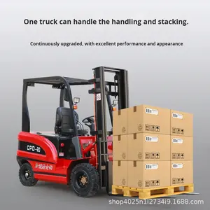 Montacargas Eléctrico Xingli de <span class=keywords><strong>2</strong></span> Toneladas, Pequeño, de Cuatro Ruedas, Contrabalanceado, Apilador, Carga Hidráulica, Batería de Plomo-Ácido, CPD-20 - Product Image 4