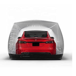 Capsule de voiture portable intérieure extérieure bâche de voiture gonflable transparente à bulles - Product Image 2