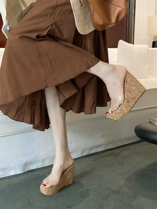 Sandalias de Plataforma Transparentes con Punta Abierta de Alta Gama, Novedad 2024 - Product Image 5