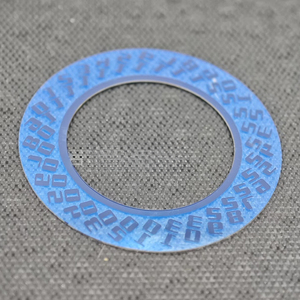 <span class=keywords><strong>Disque</strong></span> de date rotatif en verre <span class=keywords><strong>saphir</strong></span> personnalisé avec revêtement AR teinté bleu, anneau de date de remplacement compatible avec la montre 010 - Product Image 2