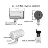 Alarme incendie intelligente Wifi Tuya en gros, système de sécurité domotique, antivol, sécurité avancée, caractéristiques de protection domestique