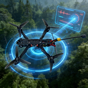 Long Range Video Transmission 10 Inch Foldable FPV <strong>Drone</strong> Professional RC Quadcopter <strong>with</strong> 4K HD <strong>Camera</strong> for Aerial Photography - Product Image 1