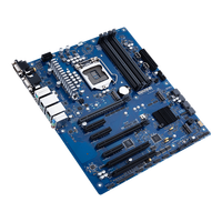Motherboard ASUS Q470EA-IM-A ATX Soket LGA1200 untuk Prosesor Generasi ke-10, Dual Channel Baru CPU Core I9/i7/i5/i3