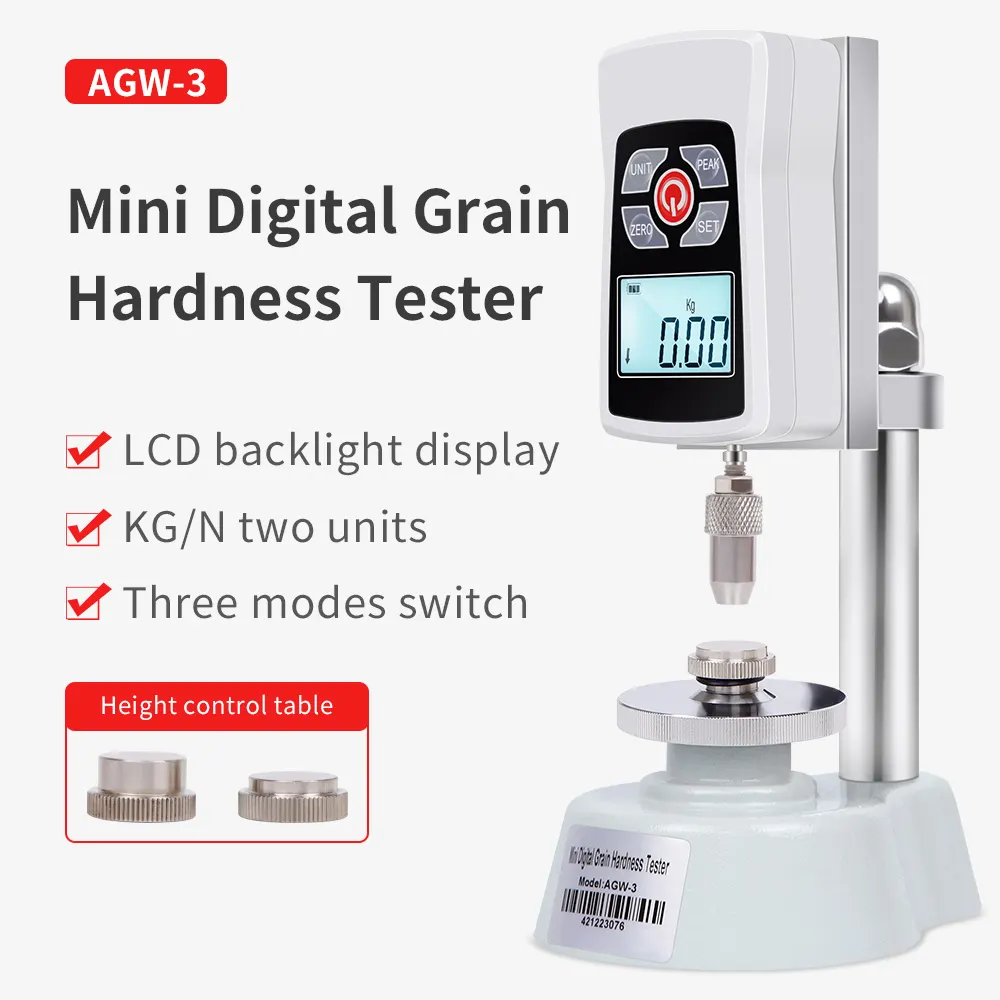 Mini probador de dureza de grano Digital de alta calidad, probador de dureza de grano portátil para probar la dureza