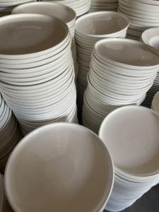 <span class=keywords><strong>Piatti</strong></span> e Vassoi in Ceramica <span class=keywords><strong>di</strong></span> <span class=keywords><strong>Porcellana</strong></span> Bianca Ecologica, Design Moderno per Ristoranti, Vendita all'Ingrosso a Tonnellata - Product Image 6