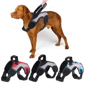 Rompi Harness Anjing Pandu Nilon yang Dipersonalisasi dengan Pegangan Kuat dan Desain Bentuk H - Product Image 1