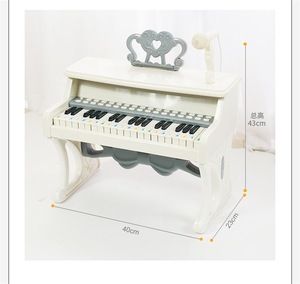Children Musical <b>Instrument</b> Singing <b>Keyboard</b> Toy Small Electric Organ Piano Electronic 37 Keys - Product Image 4