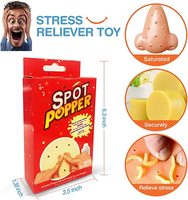 Nouveauté 2026 : Jouets anti-acné à presser, effet squishy, pour Halloween – Le best-seller TikTok pour des farces amusantes !