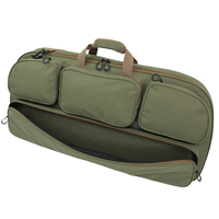 Sac à dos vert pour tir à l'arc taille personnalisée OD étui souple pour arc à poulies avec bandoulière et poche fléchée sac à dos pour arc à poulies