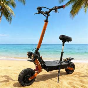 Envío Directo desde Almacén en EE. UU., Geofought M11, Scooter Eléctrico Todoterreno de 60V con Doble Motor, 11 Pulgadas, 30AH, Alcance de 60-80 km, con Asiento - Product Image 1