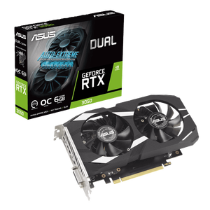 Carte graphique double GeForce <span class=keywords><strong>RTX</strong></span> <span class=keywords><strong>3050</strong></span> O 6 Go GDDR6, compatibilité forte pour PC de jeu - Product Image 1