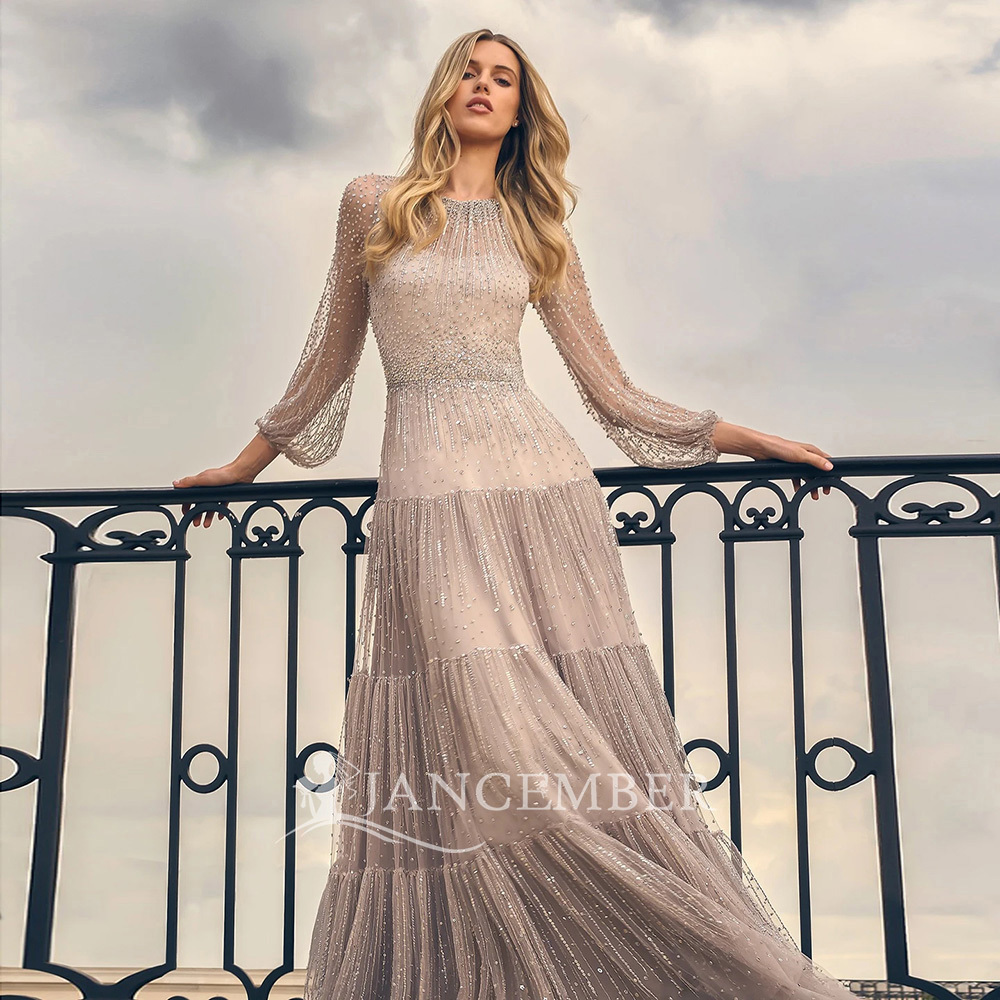 Low Price Beige Wedding Gown and Evening Dress Natural Waistline,  Customizable Options | Alibaba.com