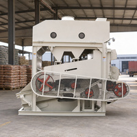 Équipement de nettoyage de céréales clé en main avec protection par rouleaux en caoutchouc TQLQ100 4000-5000kg/h pour usine céréalière commerciale ISO9001