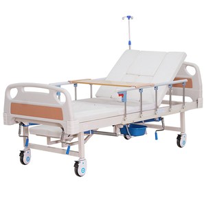Letto Ospedaliero Manuale a 5 Funzioni, Letto per Assistenza Domiciliare, Cura del Paziente Ospedaliero, Vendita Diretta dalla Fabbrica - Product Image 6