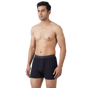 Shorts Deportivos Personalizados al por Mayor de Spandex/Poliéster, Sólidos, de Secado Rápido, Transpirables, Súper Suaves, Frescos y Cómodos para Hombre, con Cierre de Cordón - Product Image 1