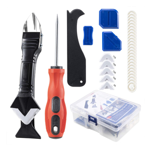 Dụng Cụ Bít Kín Bằng Silicon 3 Trong 1 Dụng Cụ Hoàn Thiện Bịt Kín Với Dụng Cụ Cạo Vữa Miếng Silicon 6 Đổi 6 Miếng Đệm 25 Ngón Tay - Product Image 1