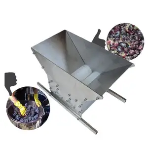 Trituradora eléctrica de uvas, trituradora de uvas para vino, despalilladora