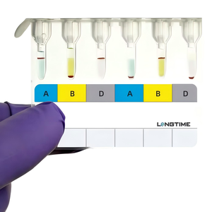 Carte per la Determinazione del Gruppo Sanguigno <span class=keywords><strong>ABO</strong></span>/RhD a Base di Gel Metodo Coombs - Product Image 2