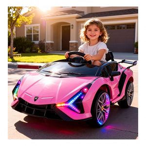 Voiture à pédales pour enfants en plastique alimentée par batterie avec des fonctionnalités multifonctions, sûre et confortable, vitesse adaptée aux enfants de 2 à 4 ans et de 3 à 12 ans - Product Image 1