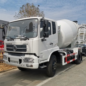 Camion à béton autochargeant, camion mélangeur à béton lourd pour la construction - Product Image 2