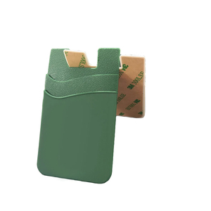 Autocollants adhésifs 3M, porte-cartes/étui de téléphone intelligent en silicone <span class=keywords><strong>pas</strong></span> <span class=keywords><strong>cher</strong></span>, porte-monnaie adhésif pour téléphone - Product Image 5