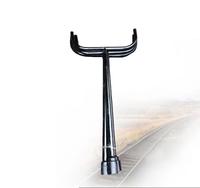 Kunci Pas T-Handle Heksagonal untuk Rel Kereta Api, Kunci Pas Soket Baut Rel Kereta Api, Kunci Pas Pengencang Sekrup, Kunci Pas Pemasangan dan Pelepasan Baut Sleeper Rel