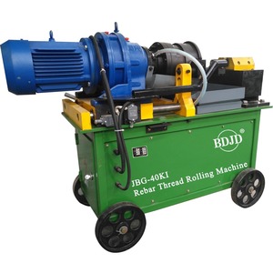 Siêu chương trình khuyến mãi cho JBG-40KI điện thép cây <span class=keywords><strong>threading</strong></span> <span class=keywords><strong>Machine</strong></span> 4Kw động cơ bu lông cuộn threader cho thanh chủ đề cán máy - Product Image 6