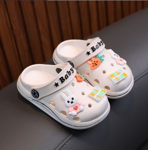 Mode tendance mignon dessin animé <span class=keywords><strong>bain</strong></span> intérieur bébé respirant à semelle souple enfants chaussures garçons et filles chaussures de jardin sabots d'été - Product Image 6