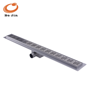 Drenaje de Piso Rectangular de Acero Inoxidable Personalizado al por Mayor con Rejilla para Baño y Cocina BJ-LSF-G015 - Product Image 1
