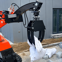 Godet de conditionnement du sol hydraulique robuste pour mini-chargeuse compacte – Aménagement paysager, construction, préparation du sol