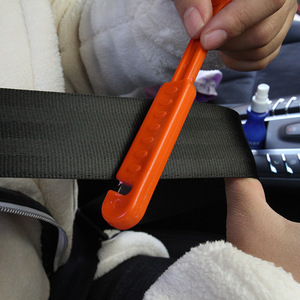 Emergency Hammer 16x5.8Cm Orange Color Stainless Steel Car Safety <b>Tool</b> With Built In Cutter For <b>Vehicle</b> Rescue - Product Image 4