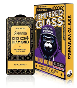 Protector de Pantalla de Vidrio Templado Antiestático HD de Cristal Curvo Grande para Realme <span class=keywords><strong>5</strong></span> <span class=keywords><strong>Pro</strong></span> <span class=keywords><strong>King</strong></span> <span class=keywords><strong>Kong</strong></span> Diamond para Realme X50 5G Antipolvo - Product Image 1