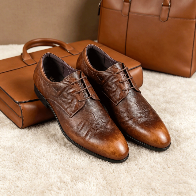 High-quality Classic Men's Dress Shoes & Oxfords-Retro Style Comfortable Soft Autumn Fashion