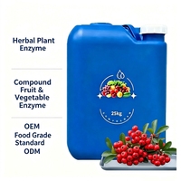 Extrait liquide enzymatique de Pyracantha Fortuneana de qualité alimentaire supérieure, matière première végétale fermentée pour compléments alimentaires OEM