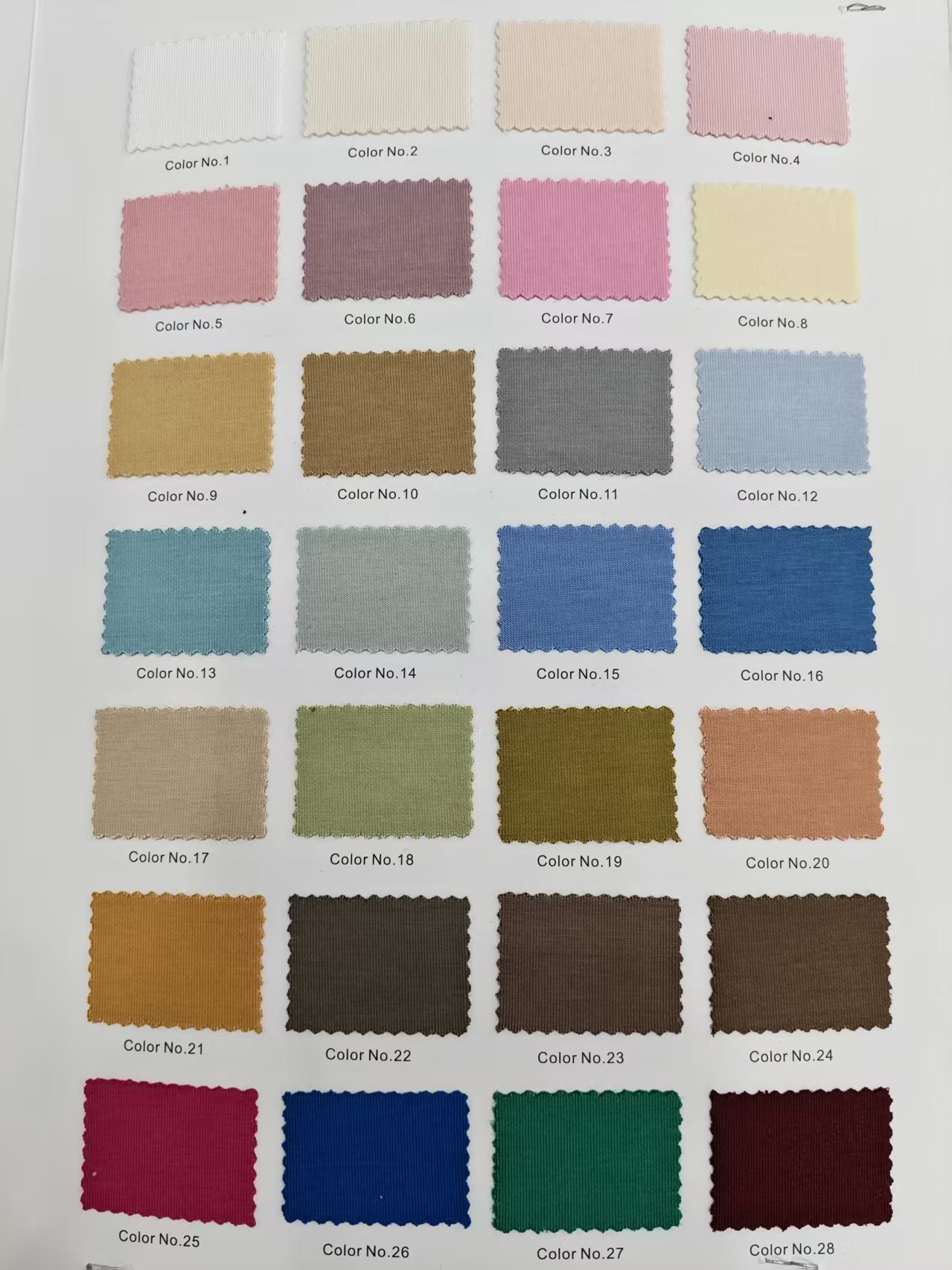 In-stock Colors