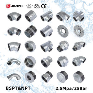Jianzhi - Conectores y Acoples Estándar, Conector Tipo Gi de 50 mm, Accesorios de Tubería de Hierro Maleable Roscados para Sistema de Rociadores Contra Incendios - Product Image 3