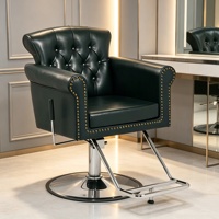 Fauteuil de coiffure de luxe durable pour salon de coiffure et barbier