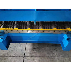 더블 레이어 롤 성형 기계 롤포머 금속 루핑 골판지 강판 벽 패널 타일 만들기 기계 - Product Image 6