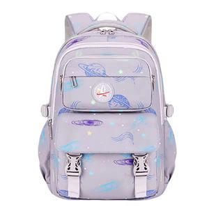 2025 Trio Trendy Cartoon-Themed Starry Kids Mochila Set Impermeable con detalles de cremallera para la moda - Product Image 2