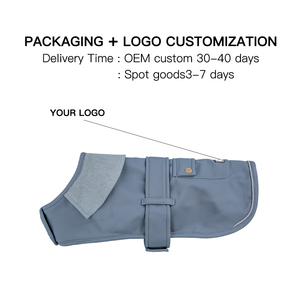 Fabricant vente en gros logo personnalisé classique Noël hiver/printemps imperméable imperméable chien veste - Product Image 5