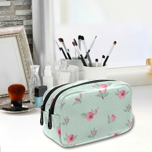 กล่องดินสอแบบพกพาสำหรับนักเรียน ทำจากโพลีเอสเตอร์ มีซิปสองช่อง สั่งทำโลโก้ได้ ขายส่ง - Product Image 6