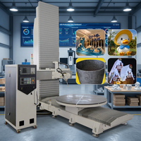 Centre d'usinage CNC 5 axes RC Industrial pour gravure, moulage 3D, sculpture de mousse et bois, machine de découpe de moules, prix de gros direct usine