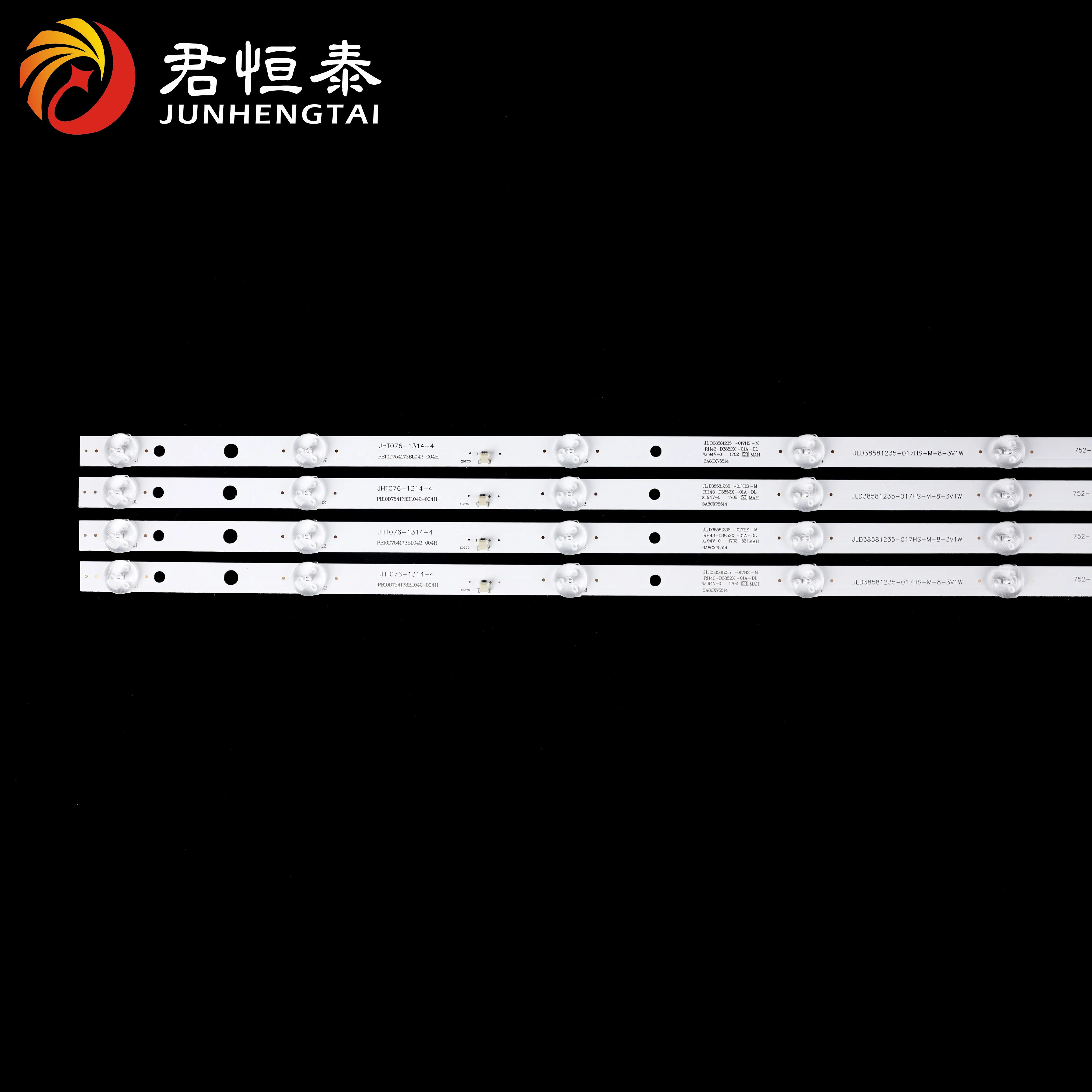 JHT strip lampu latar LED, 32 inci baru 4 buah/set digunakan untuk Haier 32 "TV light bar Philips Haier LE40A31 PANEL MODEL: LQ400 lampu LED