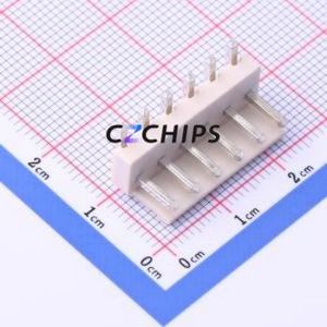 VH-6AW Wire-to-<b>Board</b> <b>Pin</b> Header Bent Lead Through Hole,P=3.96mm Connector 1x6P 3.96mm Right Angle Insert VH - Product Image 1