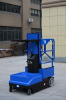Mini Empilhadeira Elétrica HELI com Elevação de 3000mm a 4000mm, Pedal Duplo, Sensor de Segurança e Controle Fácil