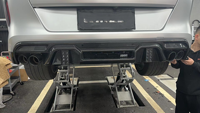 Kits de carrosserie en fibre de carbone de haute qualité style Larte Design pour BMW X6M F96 2019-2023 : Lame avant, jupes latérales, diffuseur arrière, calandre, capot