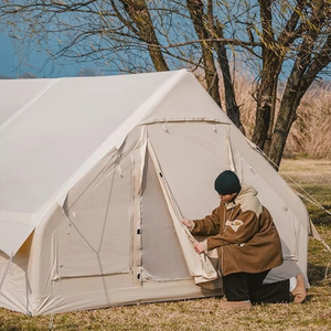 Lều PVC chống thấm cỡ lớn dành cho 6-8 người, lều cắm trại ngoài trời bơm hơi - Product Image 6